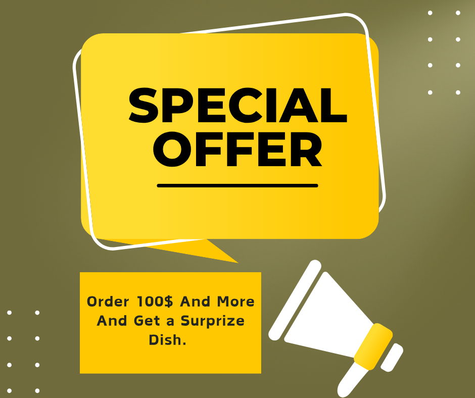 Special offer at AFRA Grill